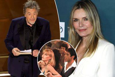 Michelle Pfeiffer misses Oscars, reunion with ‘Scarface’ co-star Al Pacino for ‘personal family reasons’: report - nypost.com - Los Angeles - Cuba - Montana