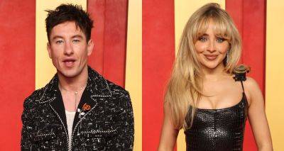 Barry Keoghan & Rumored Girlfriend Sabrina Carpenter Pose Separately at Vanity Fair Oscars Party 2024 - www.justjared.com - Beverly Hills - Singapore