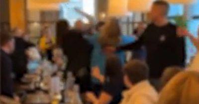 Huge fight breaks out in packed restaurant as families enjoy Mother's Day meal - www.dailyrecord.co.uk - Jamaica - city Liverpool