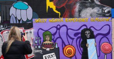 Glasgow Willy Wonka mural appears by river in tribute to scandal-hit experience - www.dailyrecord.co.uk - Scotland