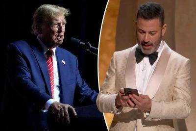 Jimmy Kimmel told not to read Donald Trump’s tweet at Oscars 2024: ‘Yes, I am’ - nypost.com - Los Angeles