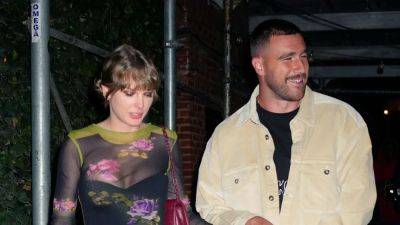 Taylor Swift and Travis Kelce Reportedly Flew to LA for the ‘Most Notoriously Exclusive’ Oscars After-Party - www.glamour.com - Paris - Los Angeles - Hollywood - Beverly Hills