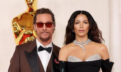 Matthew McConaughey and Camila Alves stun in Versace at the Oscars - us.hola.com