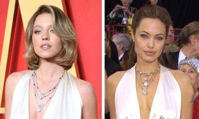 Sydney Sweeney wears Angelina Jolie’s iconic Oscars gown 20 years later - us.hola.com - Hollywood