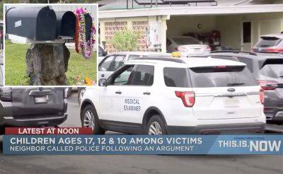 Honolulu Family -- Including 3 Children -- Stabbed To Death In Grisly Apparent Murder-Suicide - perezhilton.com - USA - Hawaii - city Honolulu