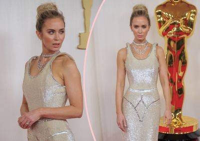 Emily Blunt's Oscars Look Got Dragged Online -- And Her Stylist Is NOT Handling It Well! - perezhilton.com
