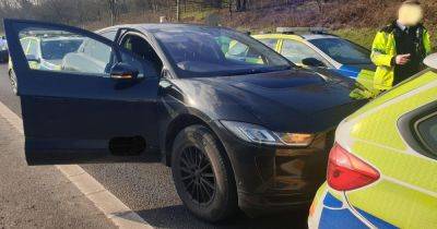 Police issue update on arrested M62 driver after 'runaway electric car brought to stop' - www.manchestereveningnews.co.uk - Manchester