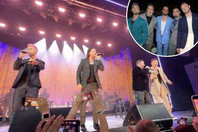 *NSYNC performs ‘Bye Bye Bye’ at Justin Timberlake’s LA concert - nypost.com - Los Angeles