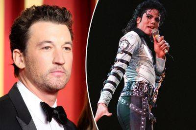Miles Teller defends his upcoming Michael Jackson biopic: He ‘deserves’ this - nypost.com