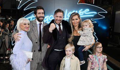 Conor McGregor & Wife Dee Devlin Make Rare Red Carpet Appearance with Their Kids for 'Road House' UK Premiere - www.justjared.com - Britain - London