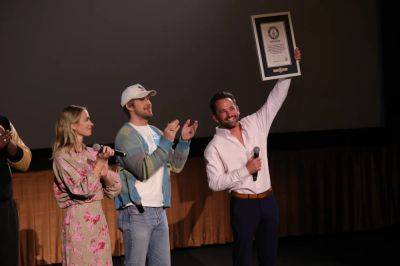 Ryan Gosling Presents ‘The Fall Guy’ Stunt Double Logan Holladay With Guinness World Record, Slams ‘Lack of Recognition’ for Stunt Performers - variety.com - New York - Los Angeles - Miami - Atlanta