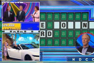 ‘Wheel of Fortune’ player steals final puzzle, then wins brand new convertible on buzzer-beater - nypost.com