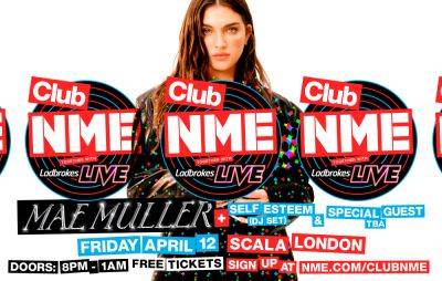 Mae Muller to headline Club NME in London – get the full details - www.nme.com - Britain - London - Manchester - county Powell - city Gary, county Powell