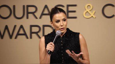 Eva Longoria Receives $50 Million ‘Courage and Civility’ Prize From Jeff Bezos and Lauren Sánchez - www.glamour.com - USA - New York - Texas
