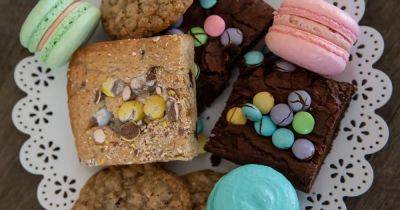Easter egg white chocolate blondies recipe that is tasty treat for Spring - www.dailyrecord.co.uk - Scotland