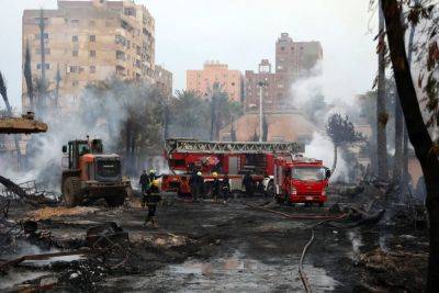 Al-Ahram Studio In Cairo Destroyed By Major Fire - deadline.com - Egypt - city Cairo