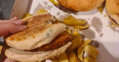Woman disgusted at 'mould' on burger buns in Glasgow takeaway order costing £26 - www.dailyrecord.co.uk - Scotland