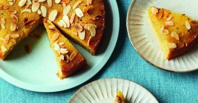 Less than 30 minutes for this 'buttery soft' orange and honey polenta cake - free from any processed nasties - recipe - www.ok.co.uk