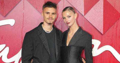 Romeo Beckham avoids awkward run in with ex Mia Regan at mum Victoria's fashion show - www.ok.co.uk - county Story
