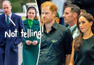 Prince Harry & Meghan Markle Being Kept In Dark About Princess Catherine's Health! - perezhilton.com - Britain