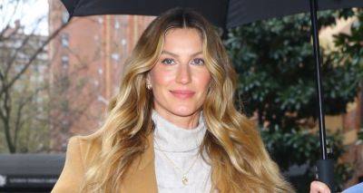 Gisele Bundchen All Smiles While Stepping Out in NYC - www.justjared.com - New York