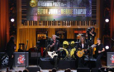 Watch Metallica cover Elton John at 2024 Gershwin Prize - www.nme.com - Washington - Columbia