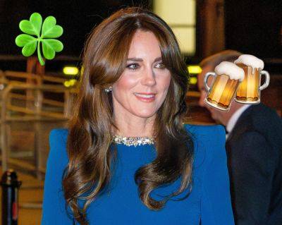 Princess Catherine Paid Soldiers' HUGE Bar Tab After Missing St. Paddy's Day Parade! - perezhilton.com - Ireland
