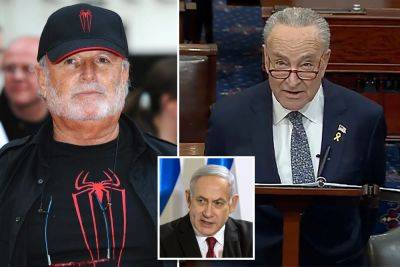Marvel Studios founder Avi Arad rips Chuck Schumer over his criticism of Israeli PM Benjamin Netanyahu - nypost.com - USA - Hollywood - Israel - state Jewish