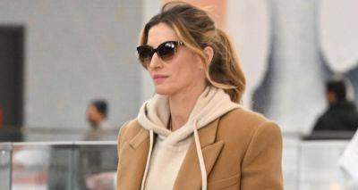 Gisele Bundchen Shows Off Chic Airport While Catching Flight Out of NYC - www.justjared.com - New York