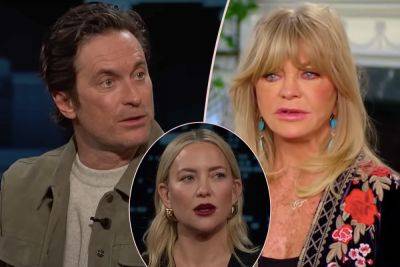Oliver Hudson Says He Has 'Trauma' From Being Raised By Goldie Hawn! - perezhilton.com - county Oliver