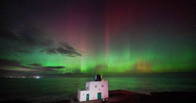 Northern Lights could be visible in UK skies tonight - www.manchestereveningnews.co.uk - Britain - Scotland - Manchester - Ireland