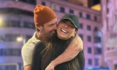 Galilea Montijo and Isaac Moreno show off their love with a sweet embrace in Madrid - us.hola.com - Spain - Mexico - city Madrid, Spain