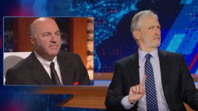 Jon Stewart Calls Out Kevin O’Leary’s Hypocrisy On ‘The Daily Show’: “Even The Other People On ‘Shark Tank’ Thinks He’s An A**hole” - deadline.com - New York - New York