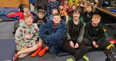 Kirkcudbright Primary pupils enjoy sleepover to raise funds for leavers hoodies - www.dailyrecord.co.uk