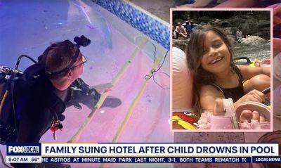 Young Girl Killed By Getting 'Violently Sucked' Into Pool Pipe; Mother Suing Hotel - perezhilton.com - Texas - Houston