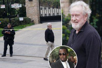 ‘Frustrated’ Ridley Scott blocked from entering his home as agents raid neighbor Sean ‘Diddy’ Combs’ property - nypost.com - New York - Los Angeles - Los Angeles - Miami - New York - Chicago
