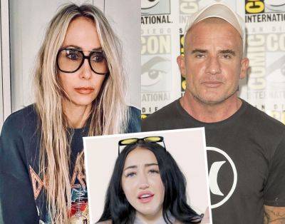 Tish Cyrus Says There Are 'Definitely Issues’ In Dominic Purcell Marriage Amid Noah Feud -- But Blames It On WHAT?! - perezhilton.com - county Power