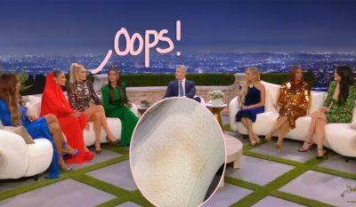 RHOBH Cast RUINED Reunion Couches With Spray Tan Stains! LOOK! - perezhilton.com