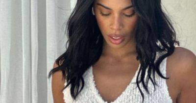 Rochelle Humes' £200 white crochet co-ord is the holiday outfit inspo you need – and we’ve found a £45 alternative - www.ok.co.uk - Miami - Florida