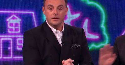 Frustrated Ant McPartlin tells Saturday Night Takeaway guest to 'shut up' live on air - www.manchestereveningnews.co.uk