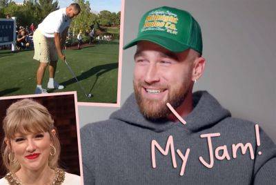 Travis Kelce Fueled By Taylor Swift's Bad Blood While Golfing -- And Shows ANOTHER Subtle Nod To Girlfriend! - perezhilton.com - Kansas City
