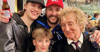 Rod Stewart fans can't get over star's lookalike son as he shares rare snap - www.ok.co.uk