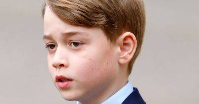 Prince William's touching gesture to George as young royal appears 'awkward' at ceremony - www.ok.co.uk - Charlotte - city Westminster