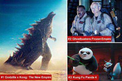 ‘Godzilla x Kong: The New Empire’ becomes the titan of the box office - nypost.com