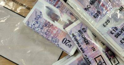 Cops seize £9k of fake Scots notes as Asda stores fed thousands in self-service scam - www.dailyrecord.co.uk - Scotland - Birmingham - Beyond