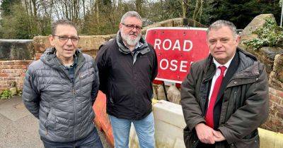 'Appalling': Cheshire village residents 'held captive' as bridge out of action for months - www.manchestereveningnews.co.uk - Manchester - county Moore