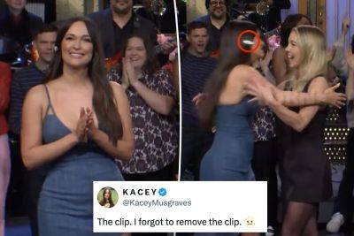 How Kacey Musgraves reacted to her embarrassing ‘Saturday Night Live’ wardrobe malfunction - nypost.com