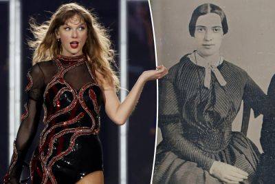 Taylor Swift is related to this long-dead, famous poet - nypost.com - Britain - USA - Pennsylvania - Nashville - county Swift - county Windsor - state Connecticut - county Dickinson