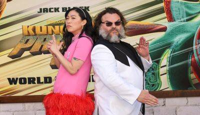 Jack Black & Awkwafina Are Ready to Fight at 'Kung Fu Panda 4' L.A. Red Carpet Premiere! - www.justjared.com - Los Angeles - county Bryan