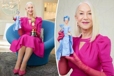 Helen Mirren gets her own Barbie doll – with a miniature Oscar - nypost.com - Britain